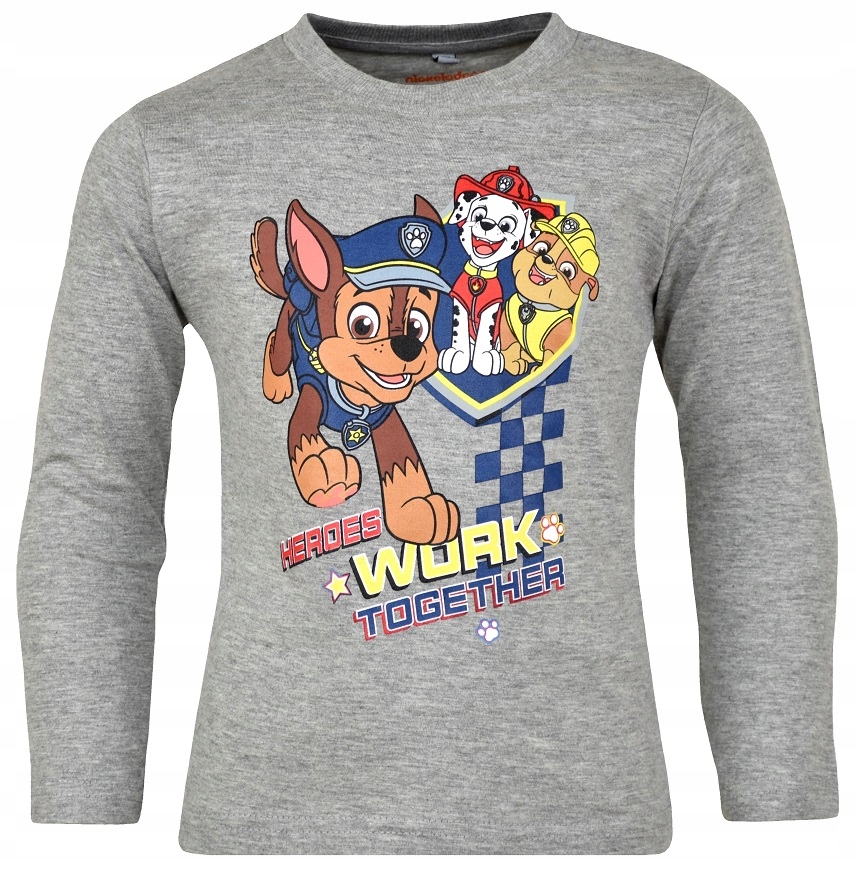 

Psi Patrol bluzka koszulka t-shirt długi rękaw 128