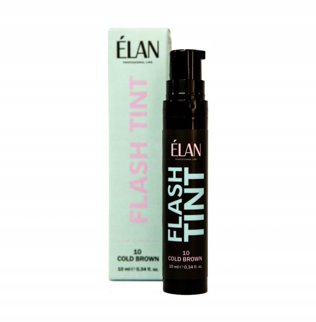 Elan Barva na obočí Flash Tint, Cold Brown, 10 ml