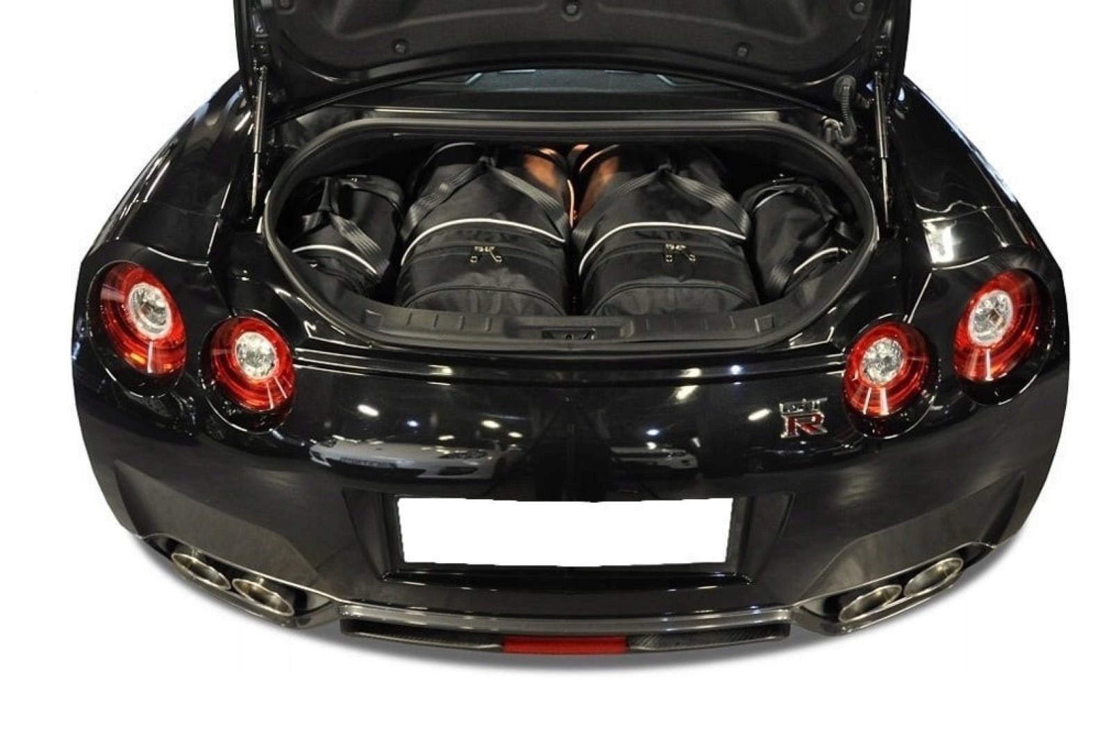 J&j Automotive Sada 4ks cestovných tašiek Aero pre Nissan Gt-r 2007+