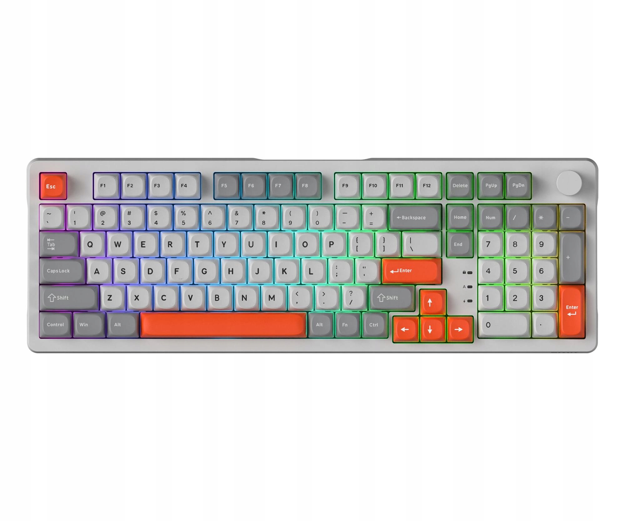 Klawiatura przewodowa Smx Sanshu Nougat Switch 94 gray