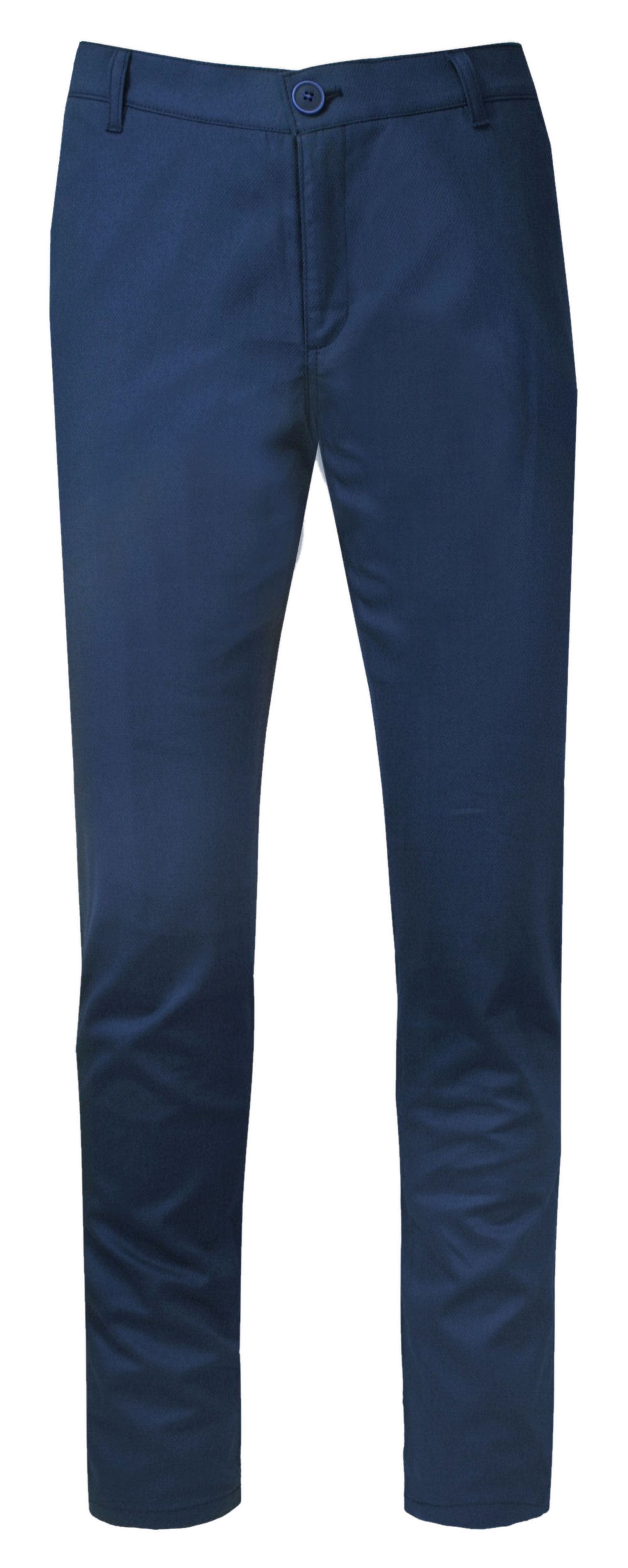 Modré bavlněné kalhoty Chinos JaniMen 44/32