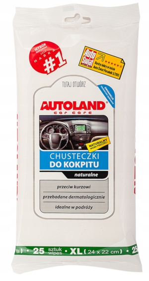 

Autoland Ściereczki Do Kokpitu Naturalny Wosk 25