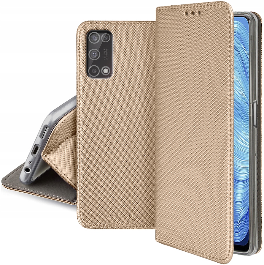 

Etui do Realme 7 5G Smart Magnet Case Szkło 9H