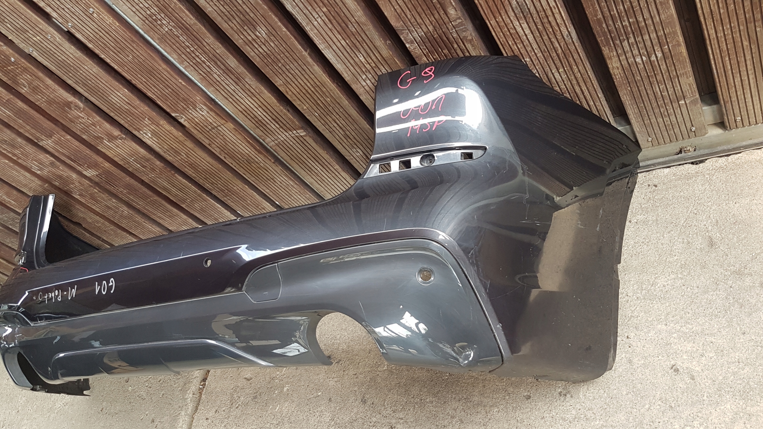 bumper rear BMW X3 G01 m-packet