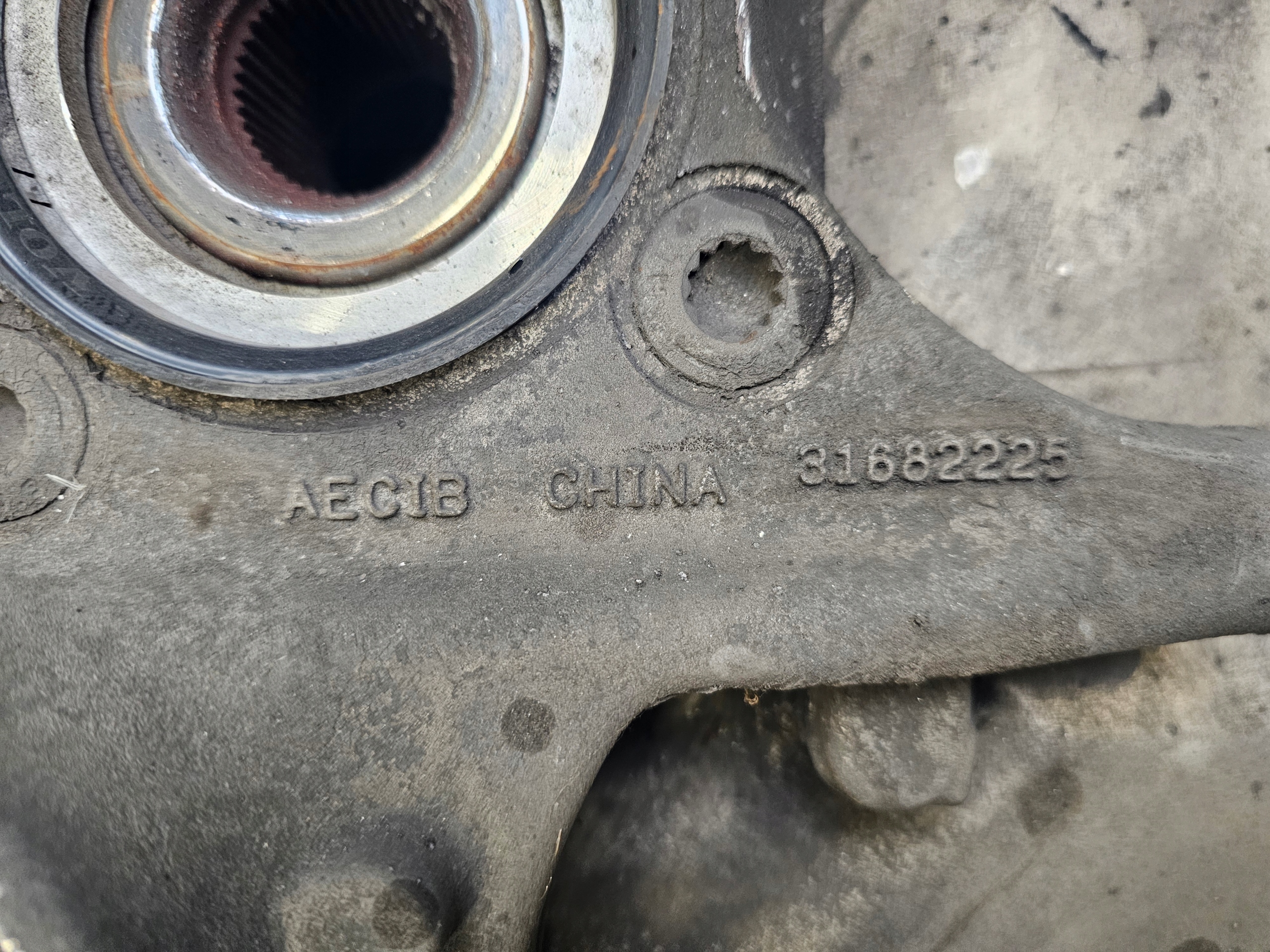 swing left front left front 31682225 VOLVO S90 II V90