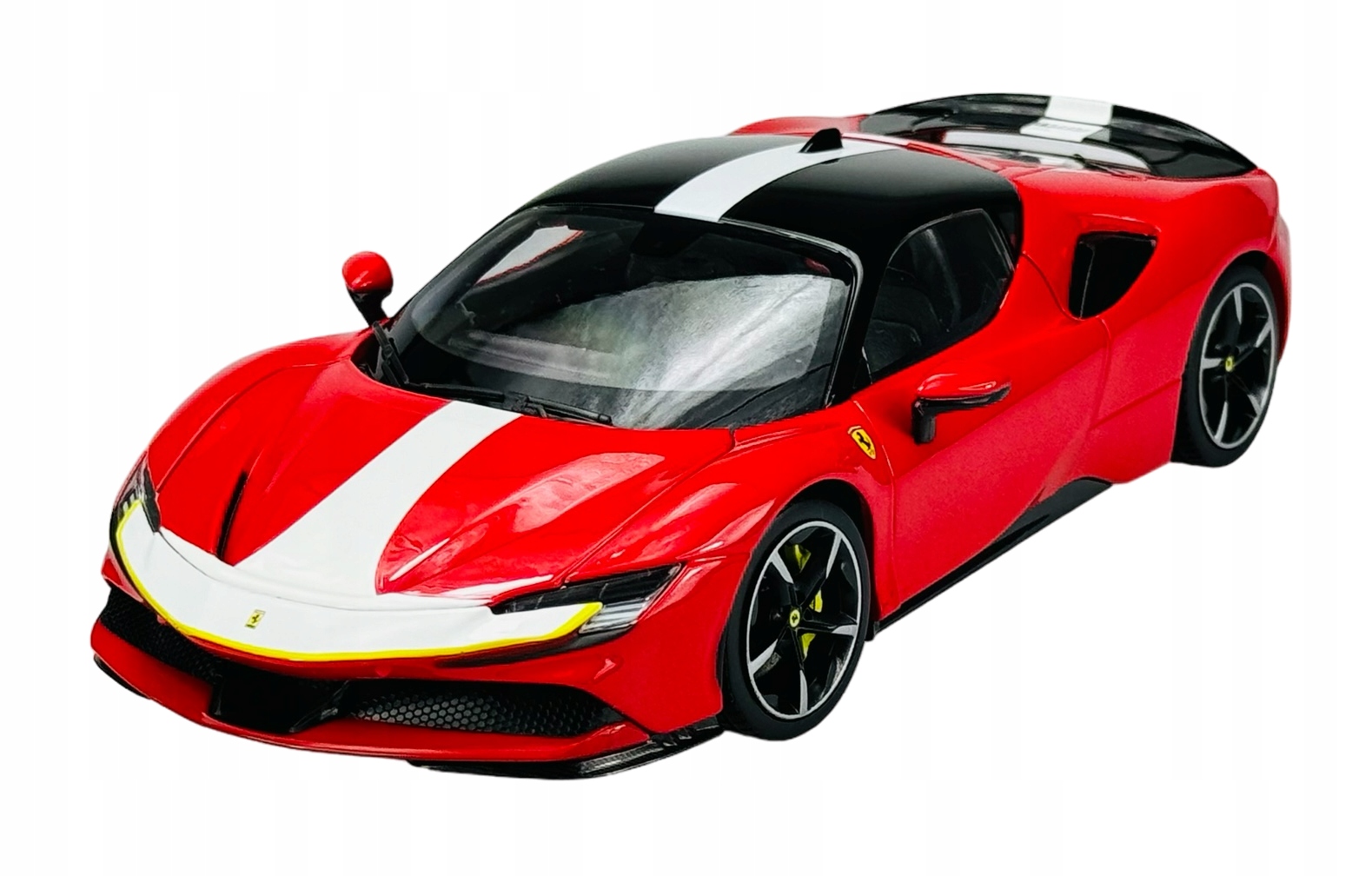 Bburago Ferrari SF90 Stradale Červená 1:18 Kovový Nový Model 16911