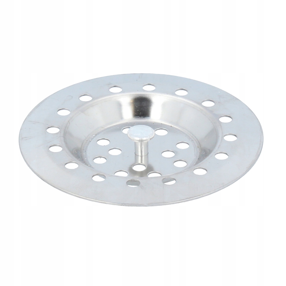 

Sitko do zlewu metalowe chrom odpływu z uchwytem