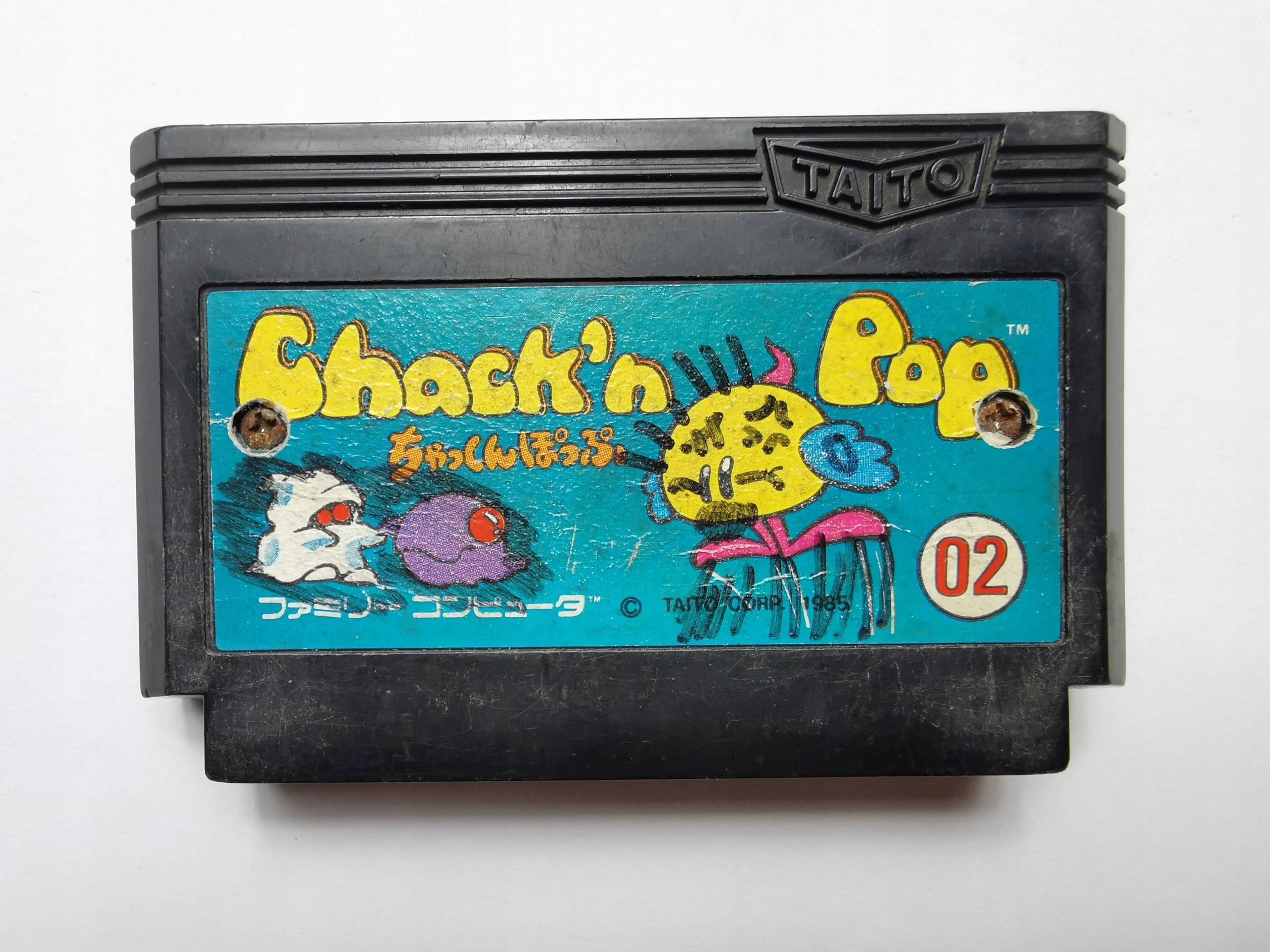 Famicom (NES) - Chack'n Pop - Japońska