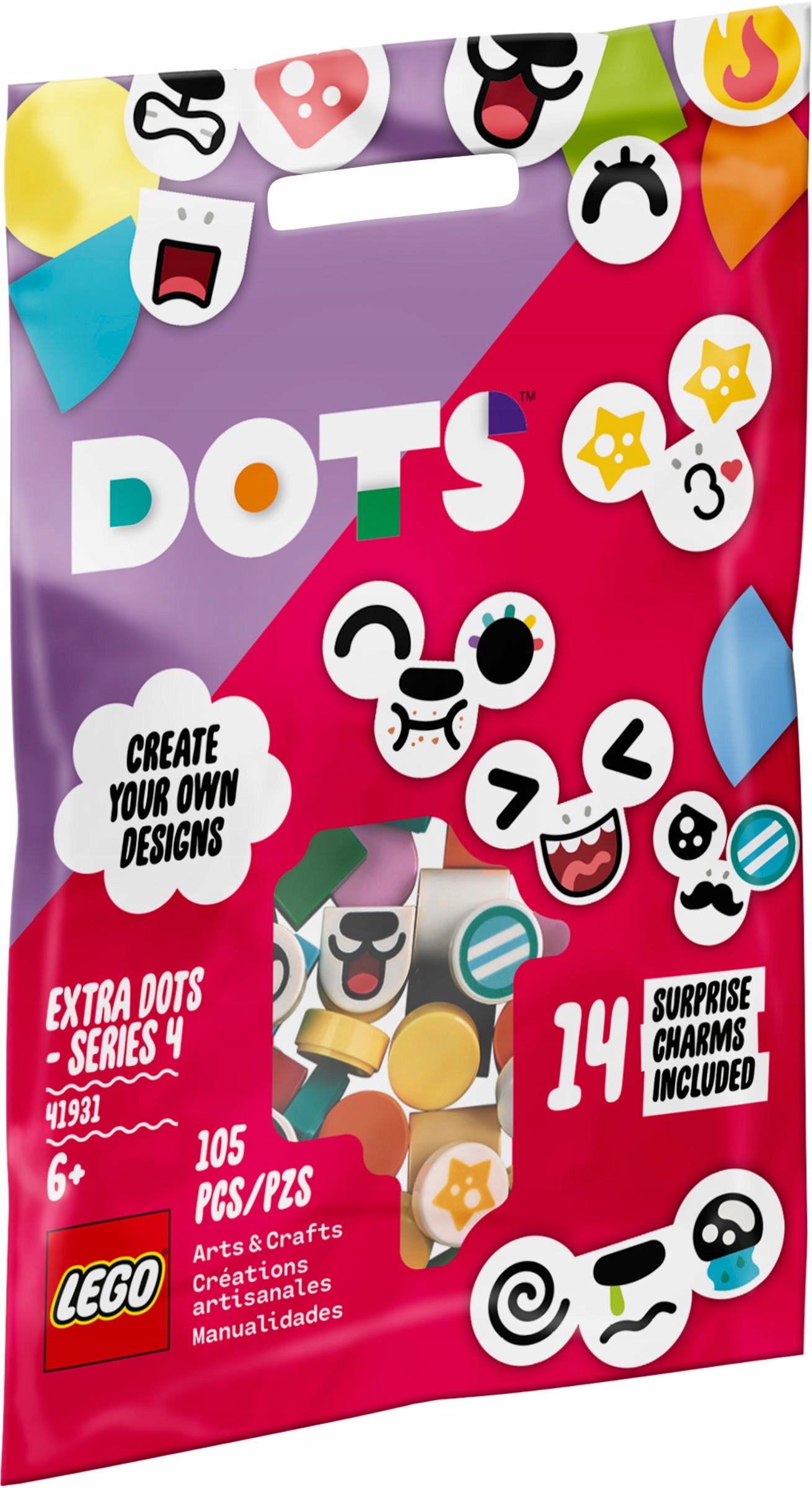 

Lego Dots 41931 Dodatki Dots seria 4