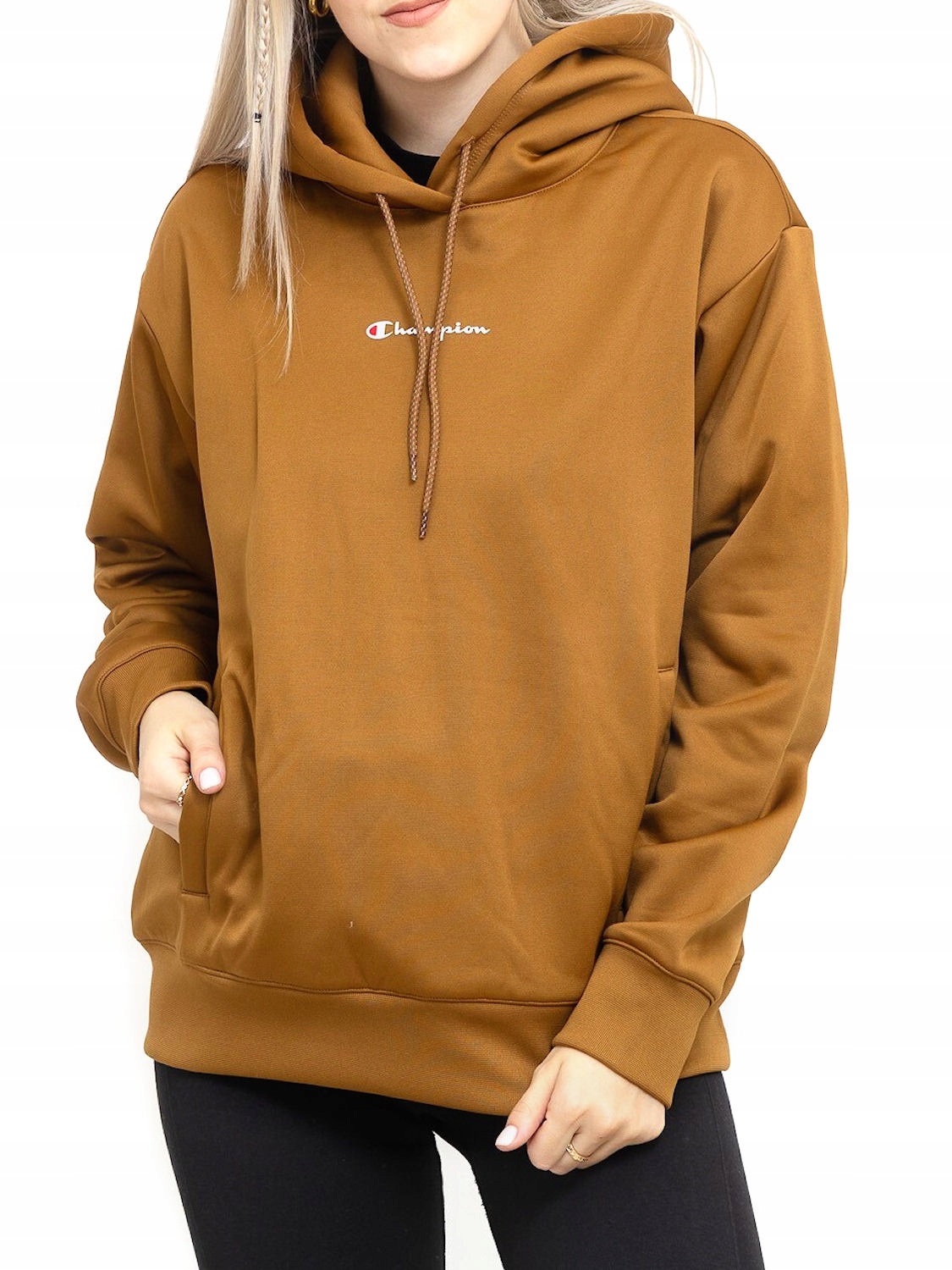 Mikina Champion s kapucí 116594-MS531 teplá S S