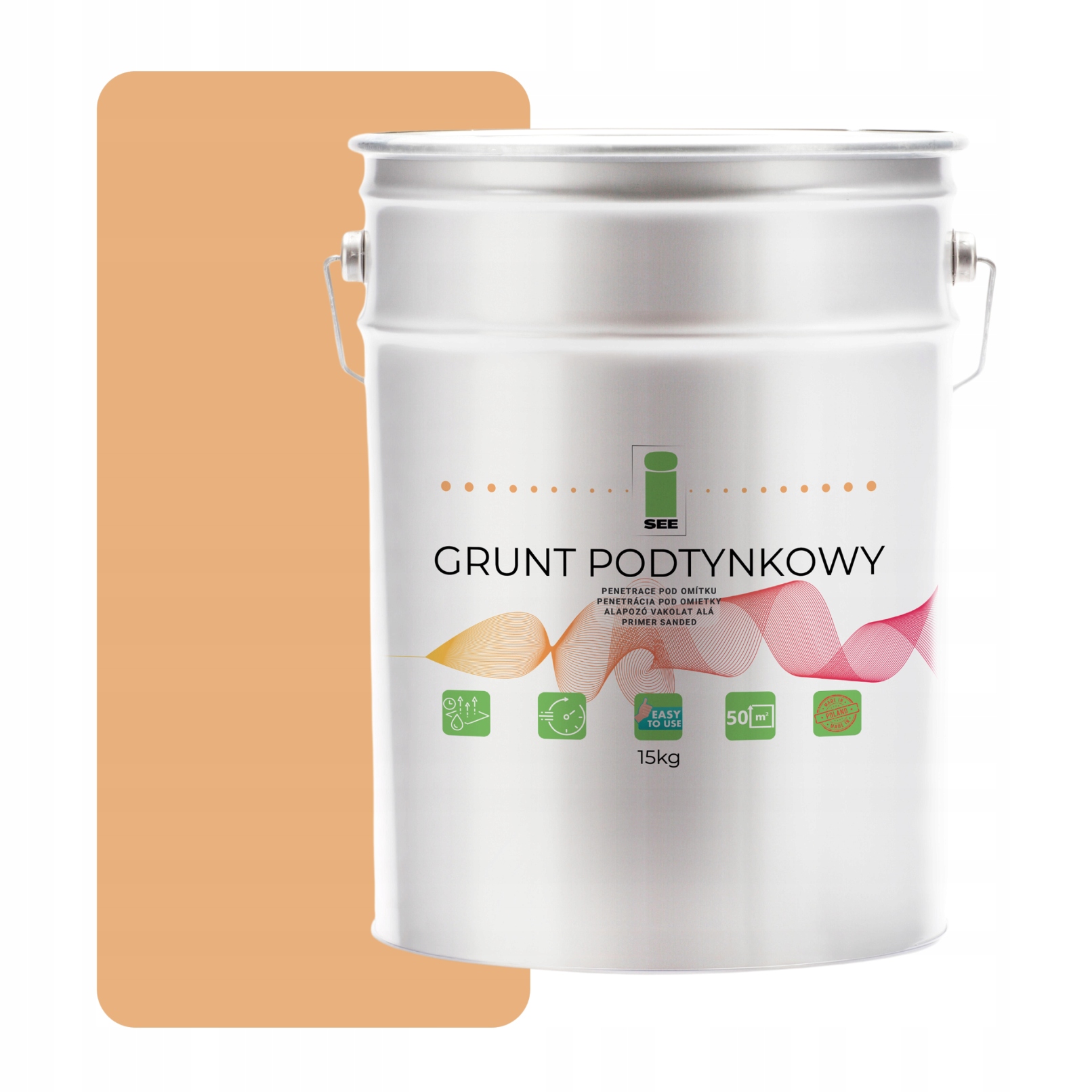 Podklad Pod Silikonovou Fasádní Omítku Pastelově Žlutý 15 Kg