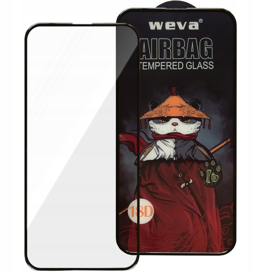 

Szkło do IPhone 13 13 Pro 18D Krawędzie Airbag