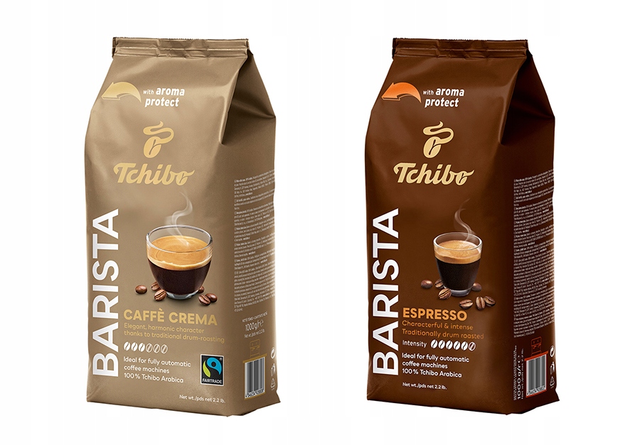 Kawa ziarnista Tchibo Barista: Espresso Crema