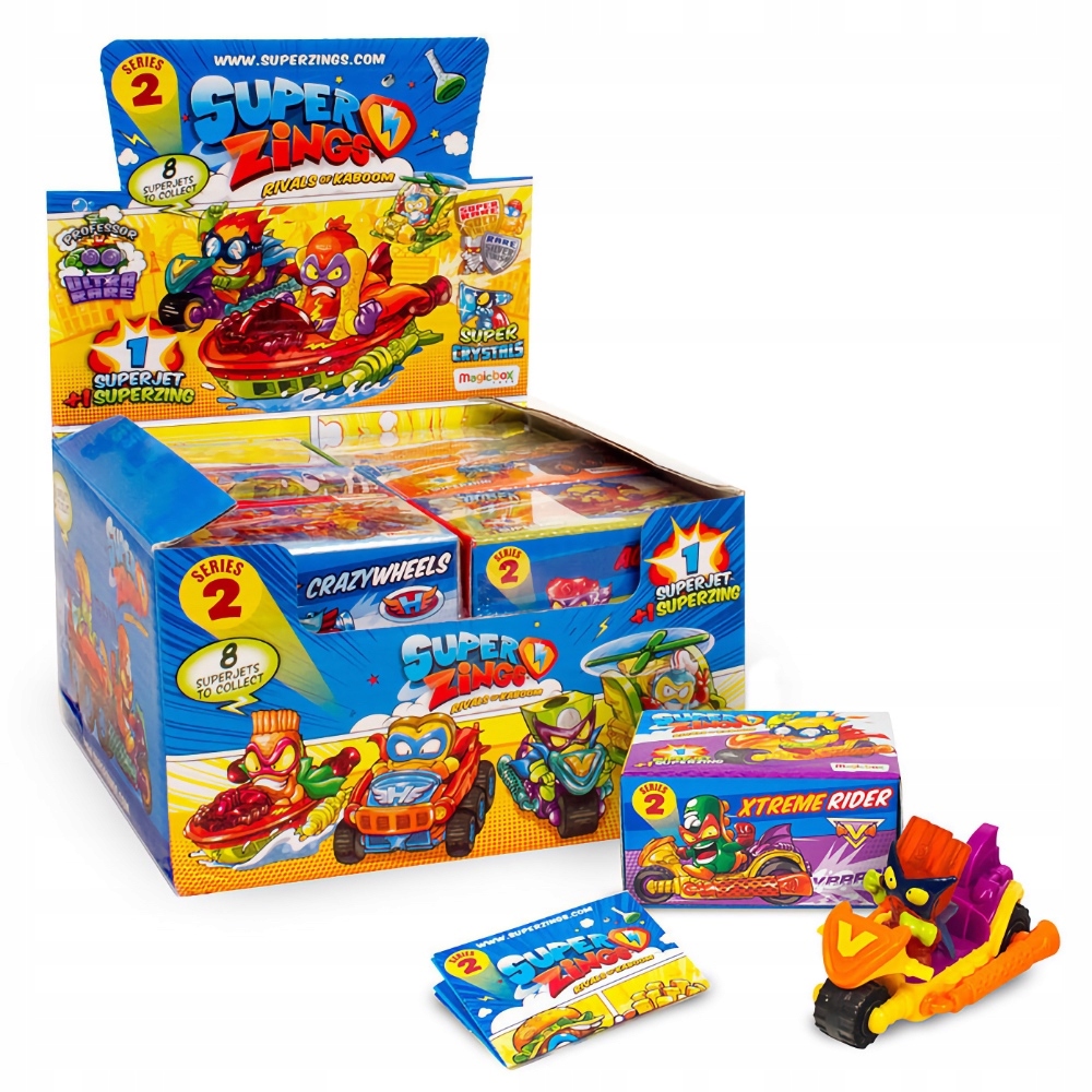SUPER ZINGS SERIA 2 - SUPERJET POJAZD I FIGURKA Kod producenta SZ20806