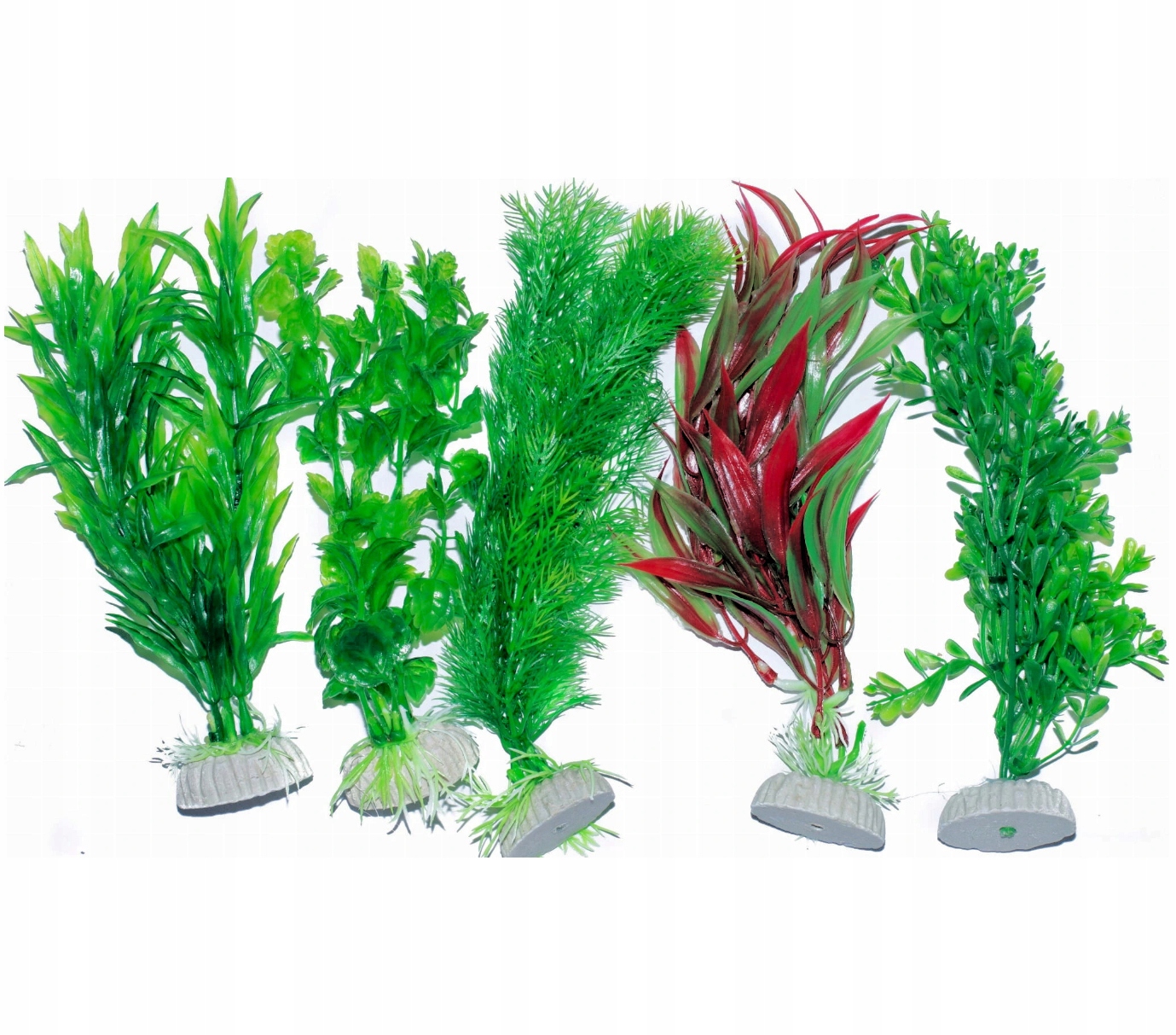 

Sztuczna roślina akwariowa Zestaw MIX Roślin 20 cm
