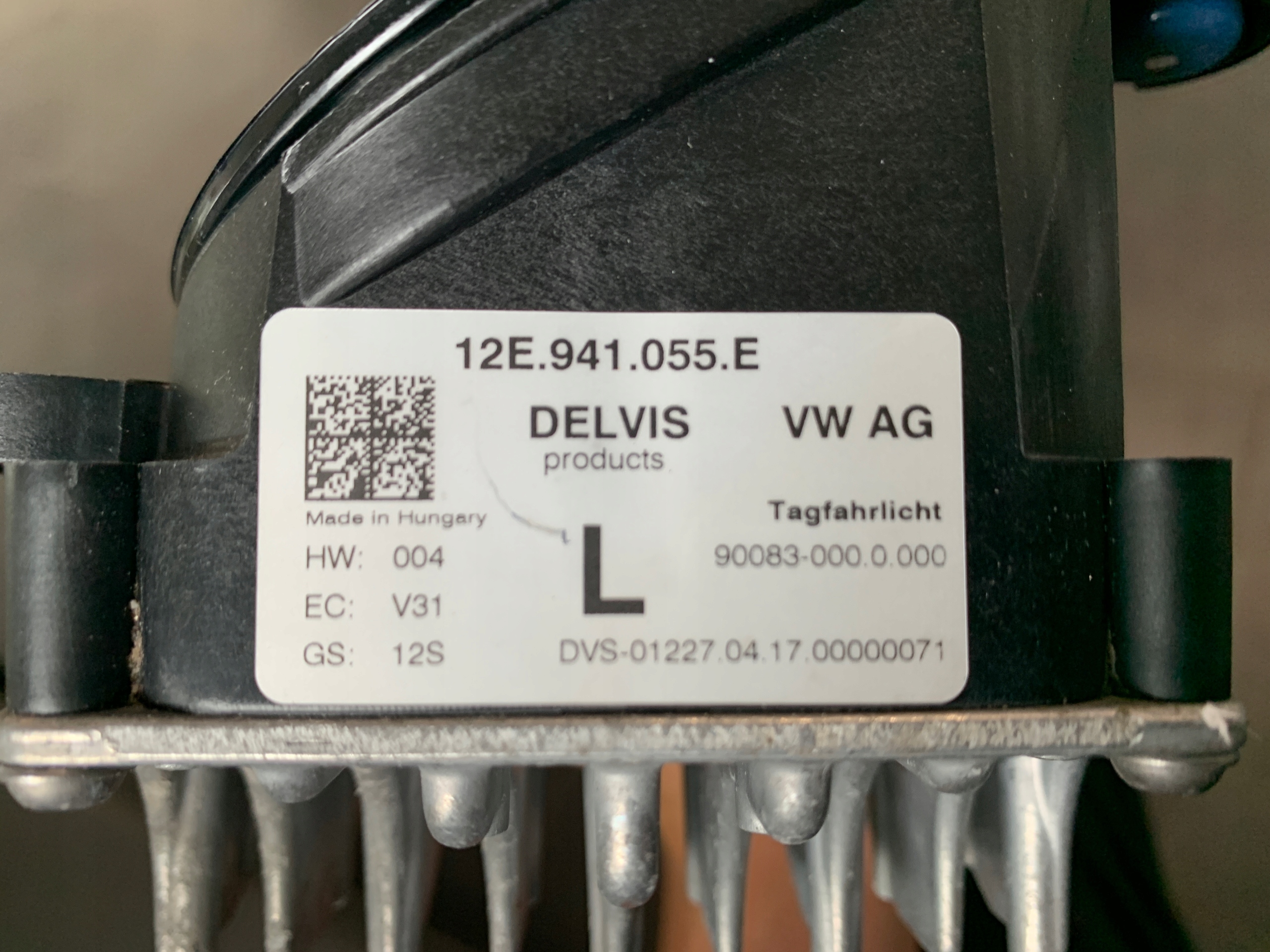 ГАЛОГЕН led vw