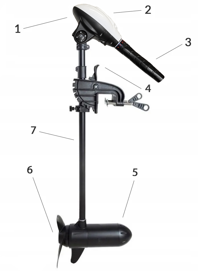 MOCNY SILNIK ZABURTOWY PONTON ŁÓDKA ŁÓDŹ 70LBS 12V VOLT PL + AKU 110AH ŁAD Biegi przedni wsteczny