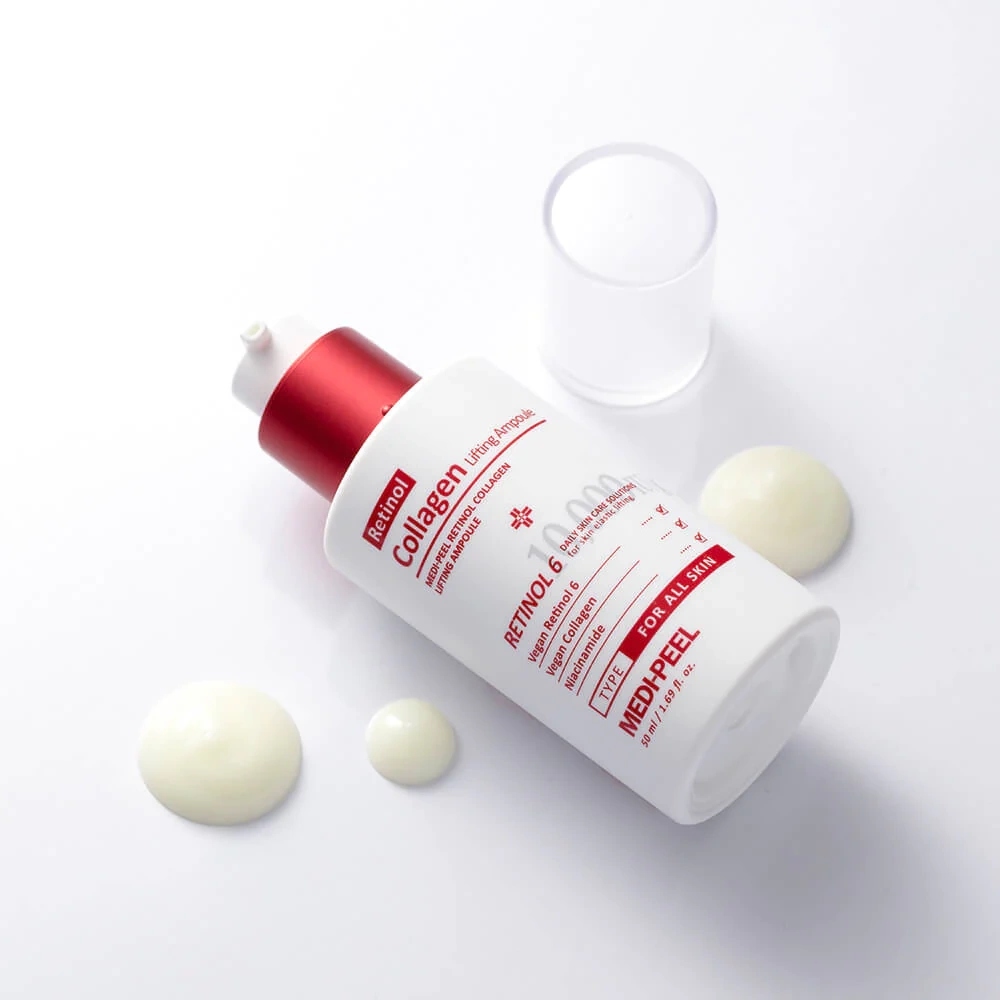 MEDI-PEEL Retinol Collagen Lifting Ampoule, 50ml - ampułka przeciwzmarszczkowa — 4