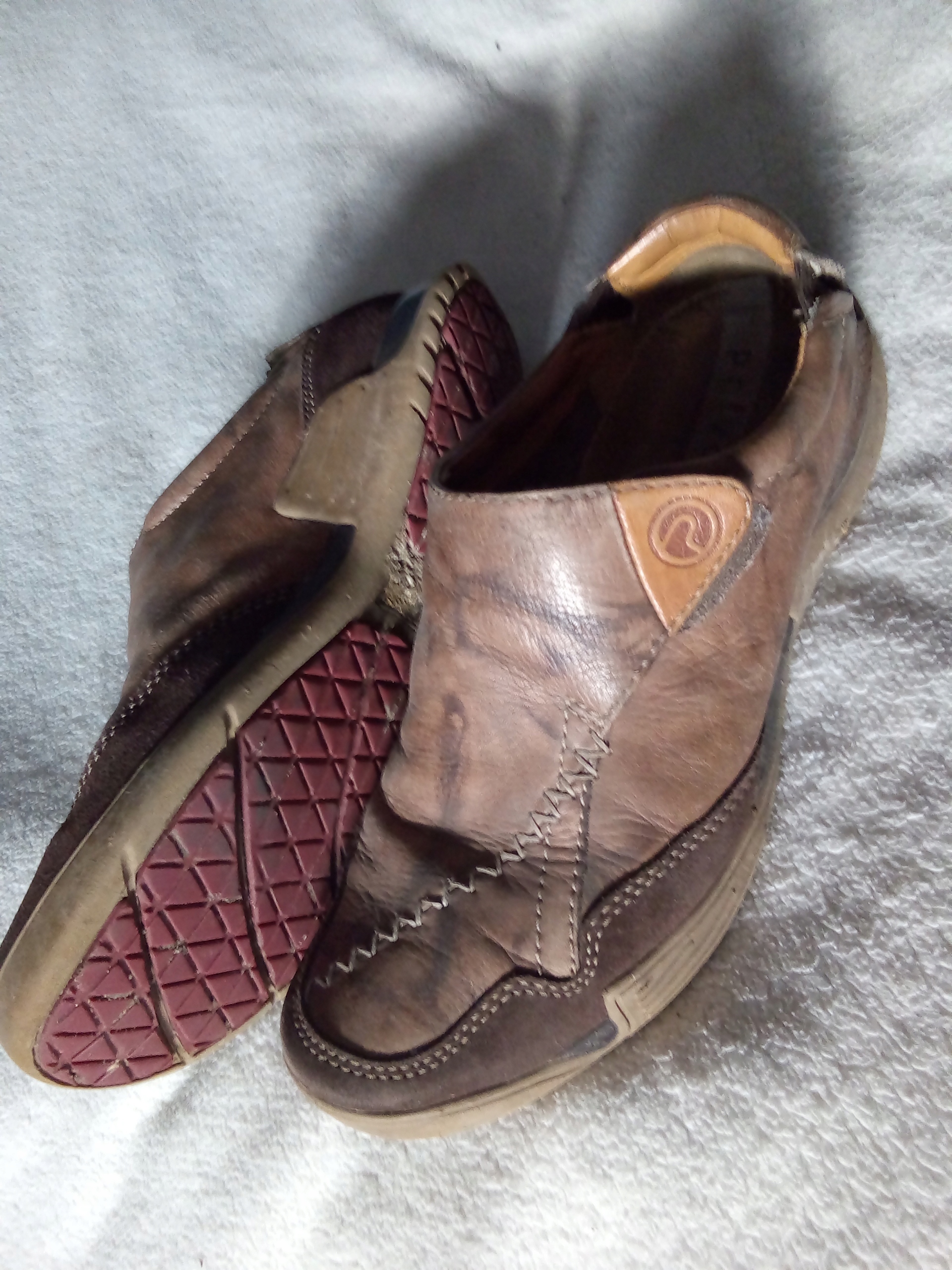 CLARKS Buty męskie mokasyny skóra roz. 39,5 12564730165 - Allegro.pl