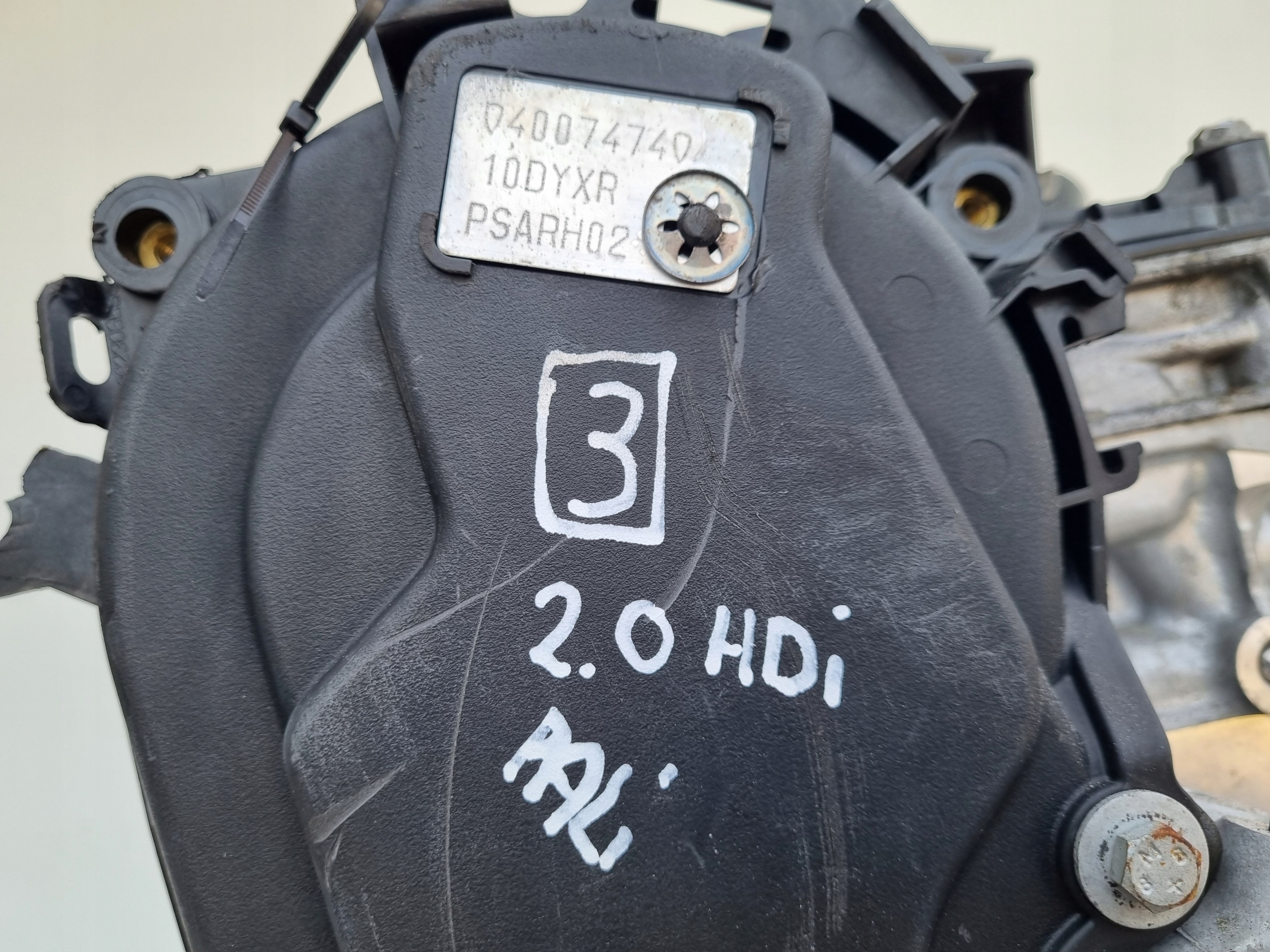 Двигатель CITROEN JUMPY II 2.0 163KM работает RH02