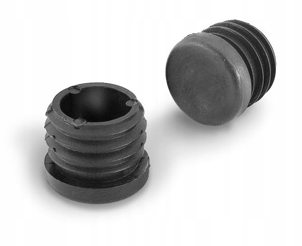 WYTRZYMAŁA POLSKA STOPKA ZAŚLEPKA KOREK NOGI 25mm Kolor czarny