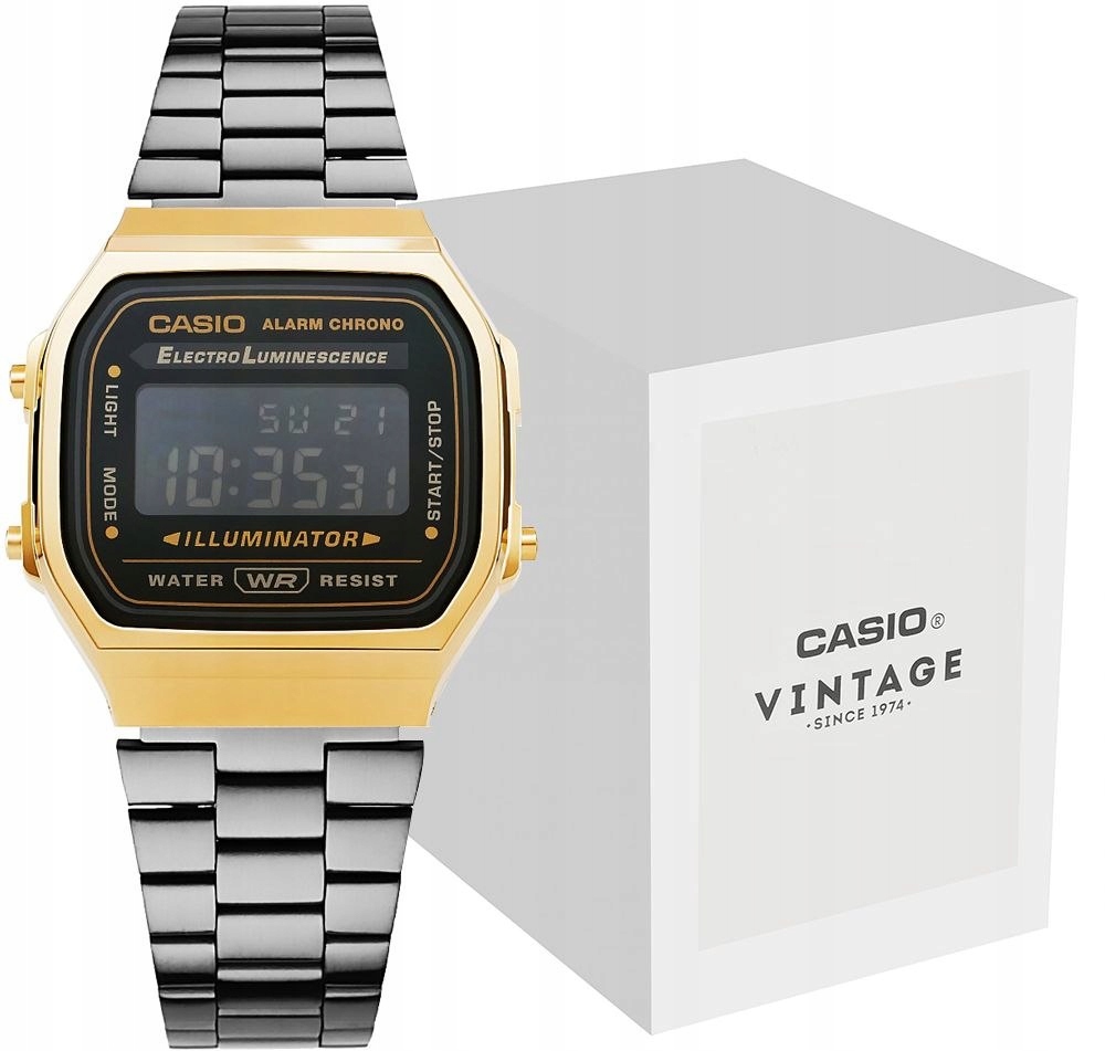 Elektronické Pánské Hodinky Casio W168WEGB-1BEF