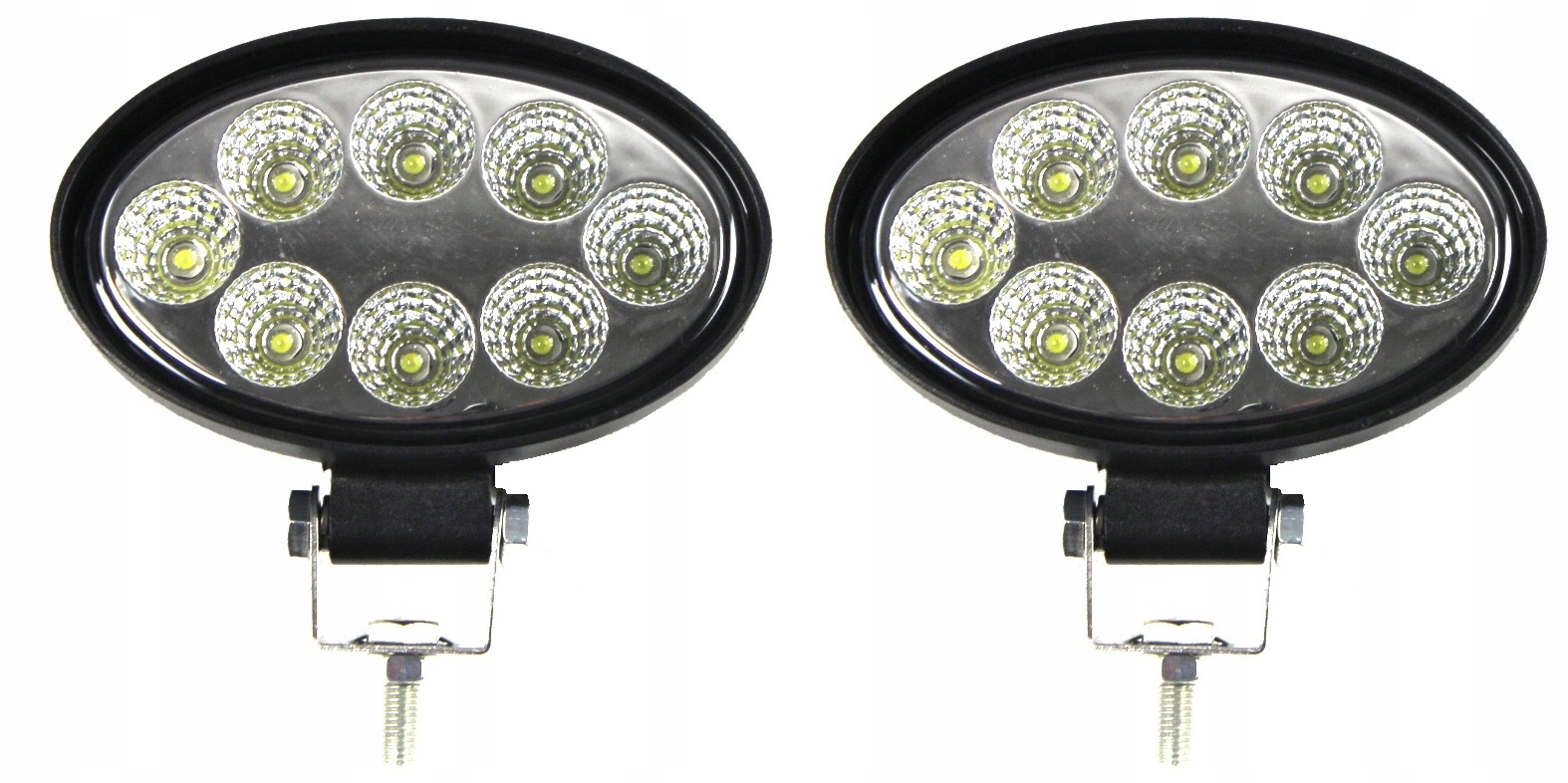 

Lampa Robocza 8 Led Owalna Halogen 12-24V x2 szt