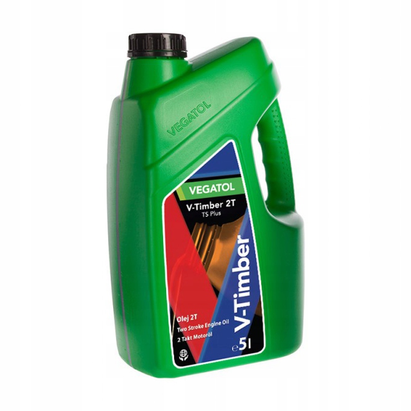 Olej do směsi červený V-timber 5L