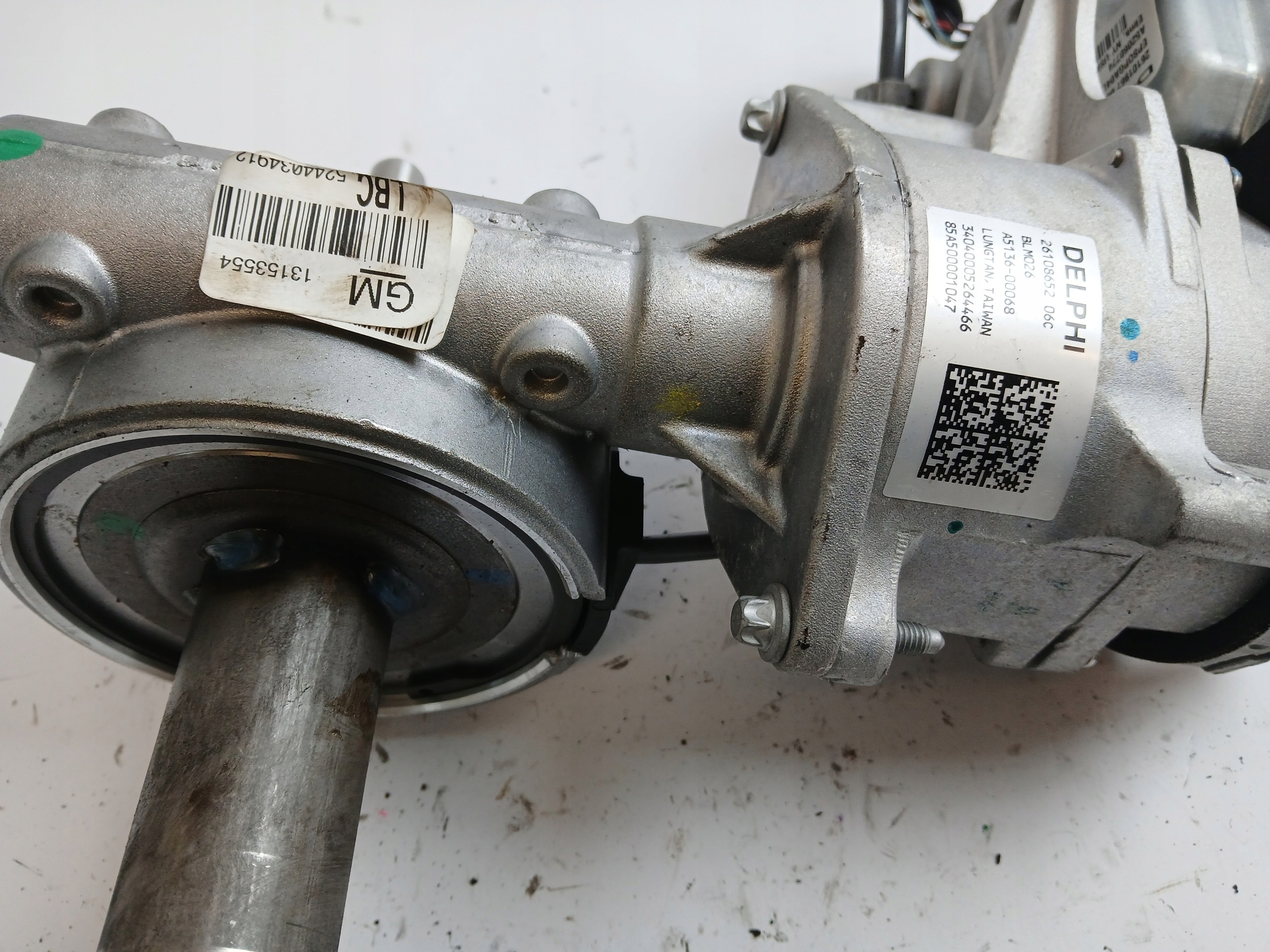 OPEL MERIVA A steering wheel rod control 13153554