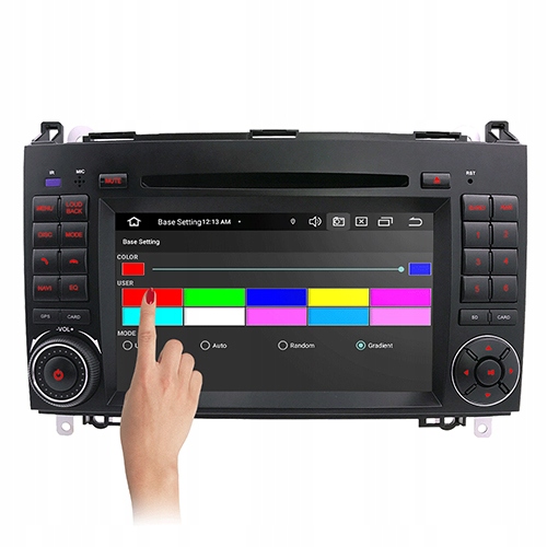 RADIO ANDROID Mercedes Benz Klasa A W169 2004-2012 Model Tachographs