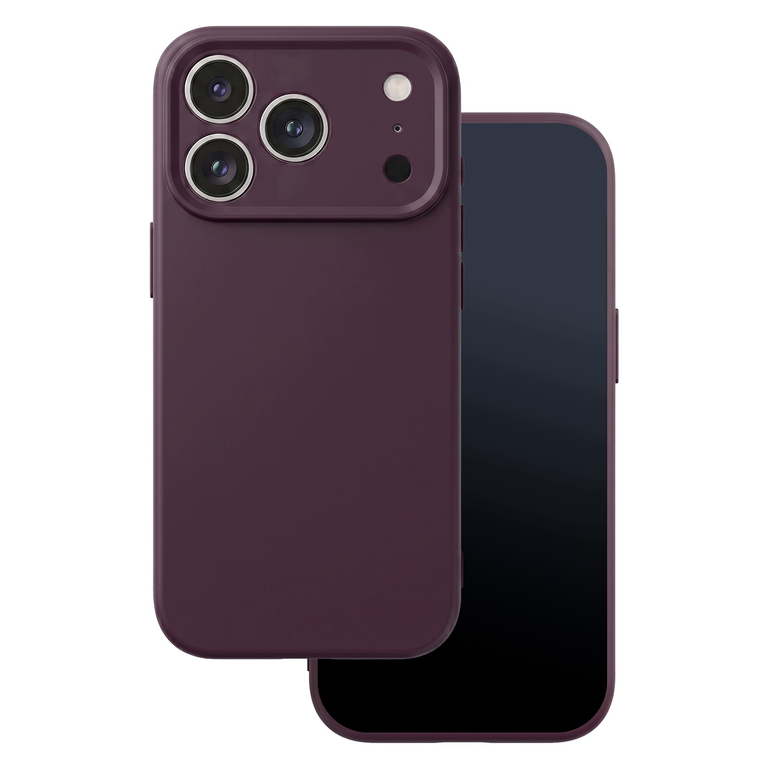 Nakładka Silicon do Samsung Galaxy A17 4G A17 5G A18 5G dark cherry Tfo