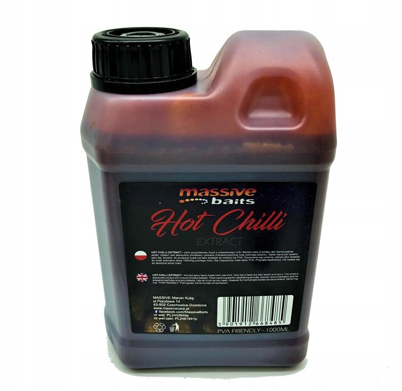 Massive Baits Hot Chilli Extract 1L