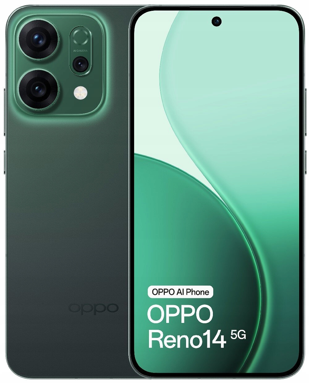 Smartfón Oppo Reno 14 5G 12/512GB Nfc Dual Sim Ai Zelený
