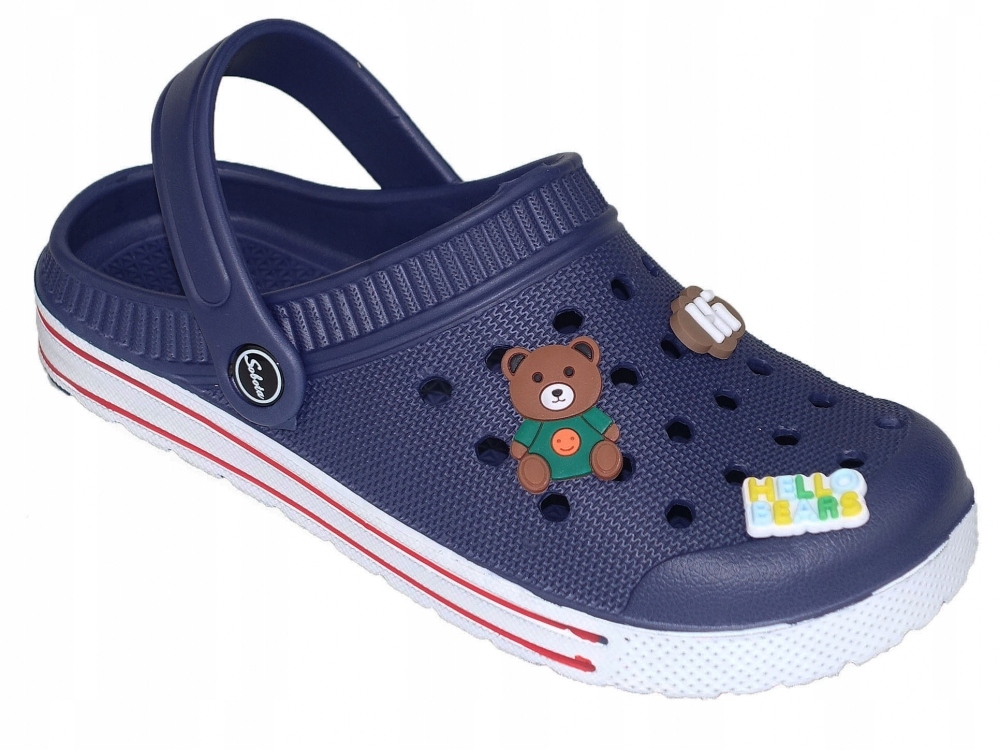 KLAPKI OGRODOWE BASENOWE PIANKOWE DZIECIĘCE LACZKI KROKODYLKI CHŁOPIĘCE Marka inna