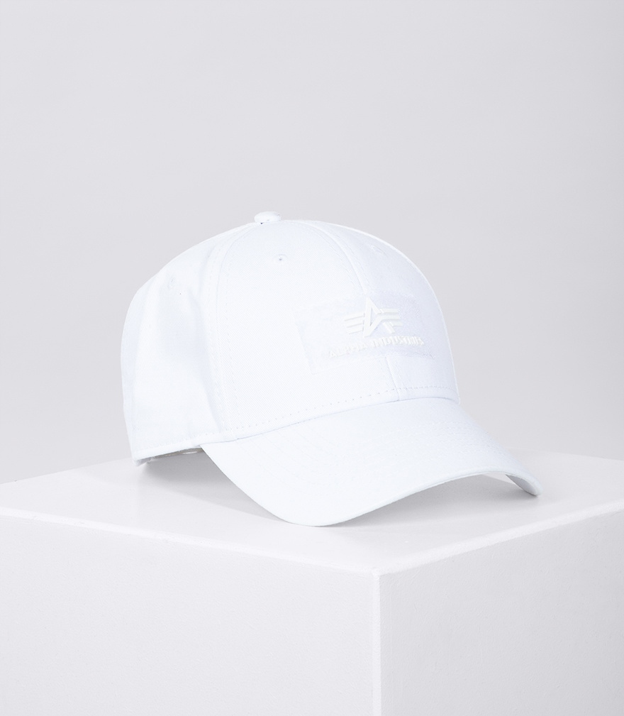Kšiltovka Velcro Cap white