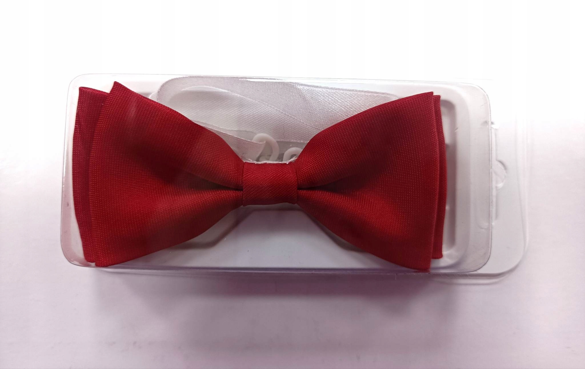 

Mucha Muszka Czerwona Gładka Satyna R.3-9L