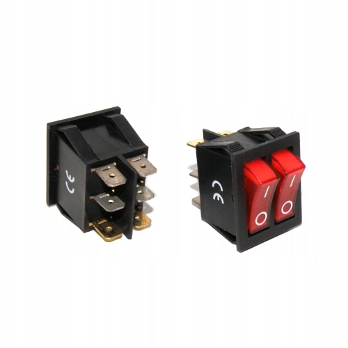 

IRS-2101-1C 2 x przełącznik 6pin 15A 250V 3szt.