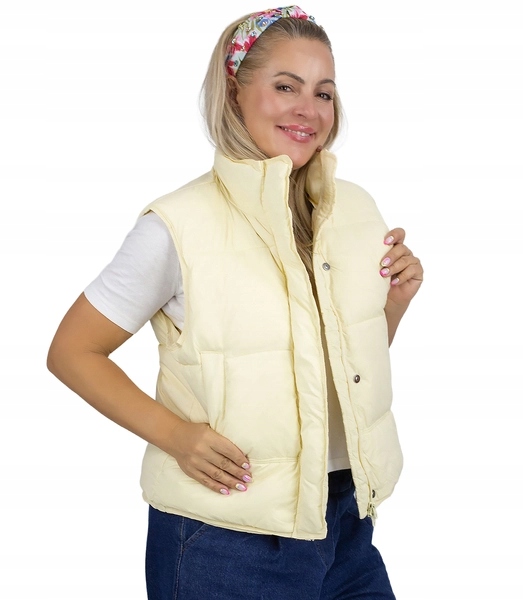 Vesta krátký jarní vesta dámské barvy unisize