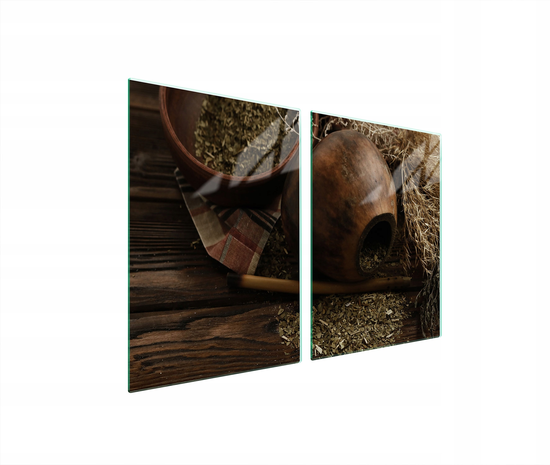 Ochranná Skleněná Deska Do Kuchyně 2x45x52 Yerba Tvrzené Sklo