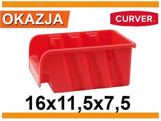 

Pojemnik magazynowy p-2 /16 x 11,5 x 7,5 organizer
