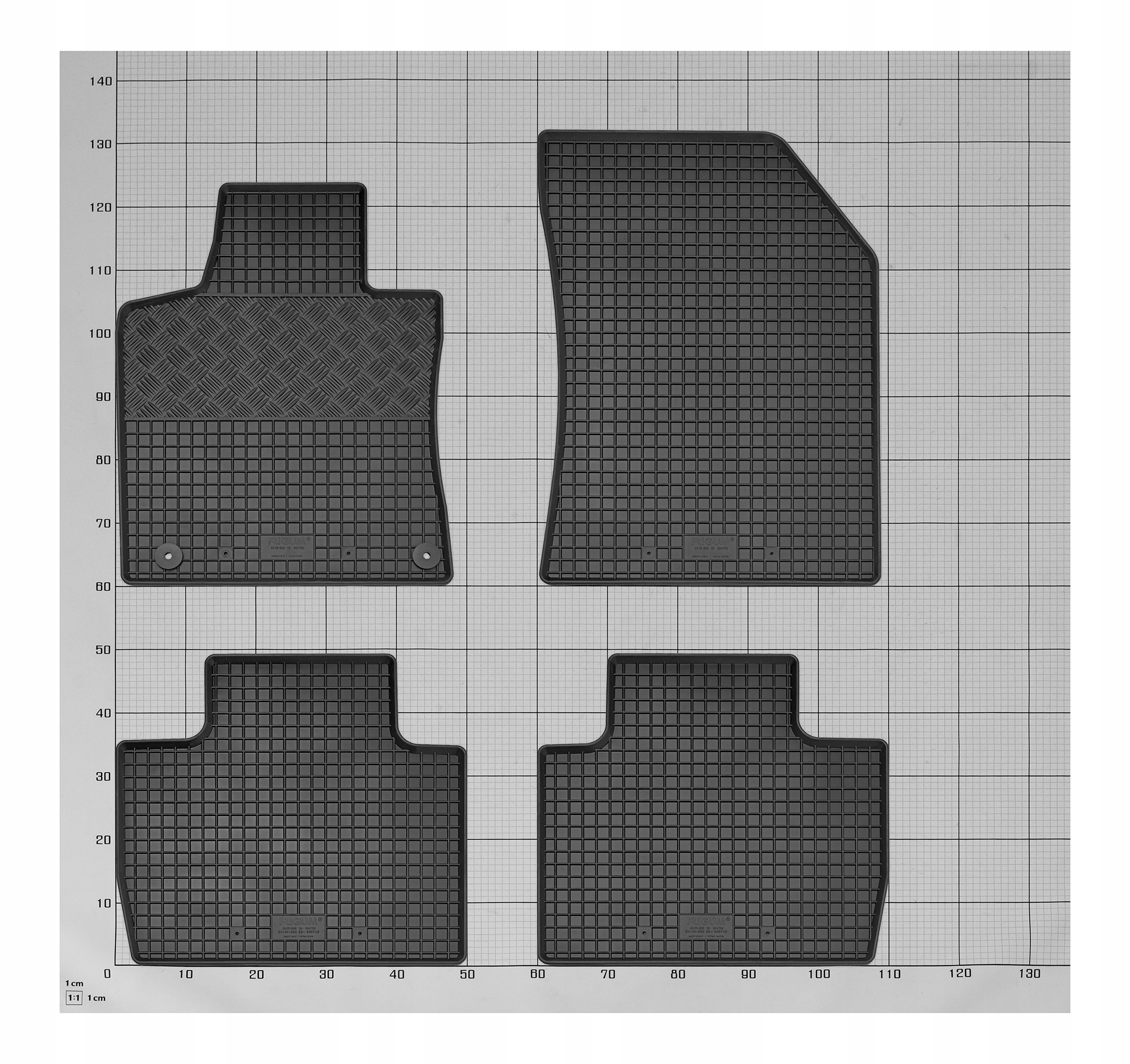 Zestaw dywaników do Peugeot 508 Sedan od 2019 Waga produktu z opakowaniem jednostkowym 8 kg