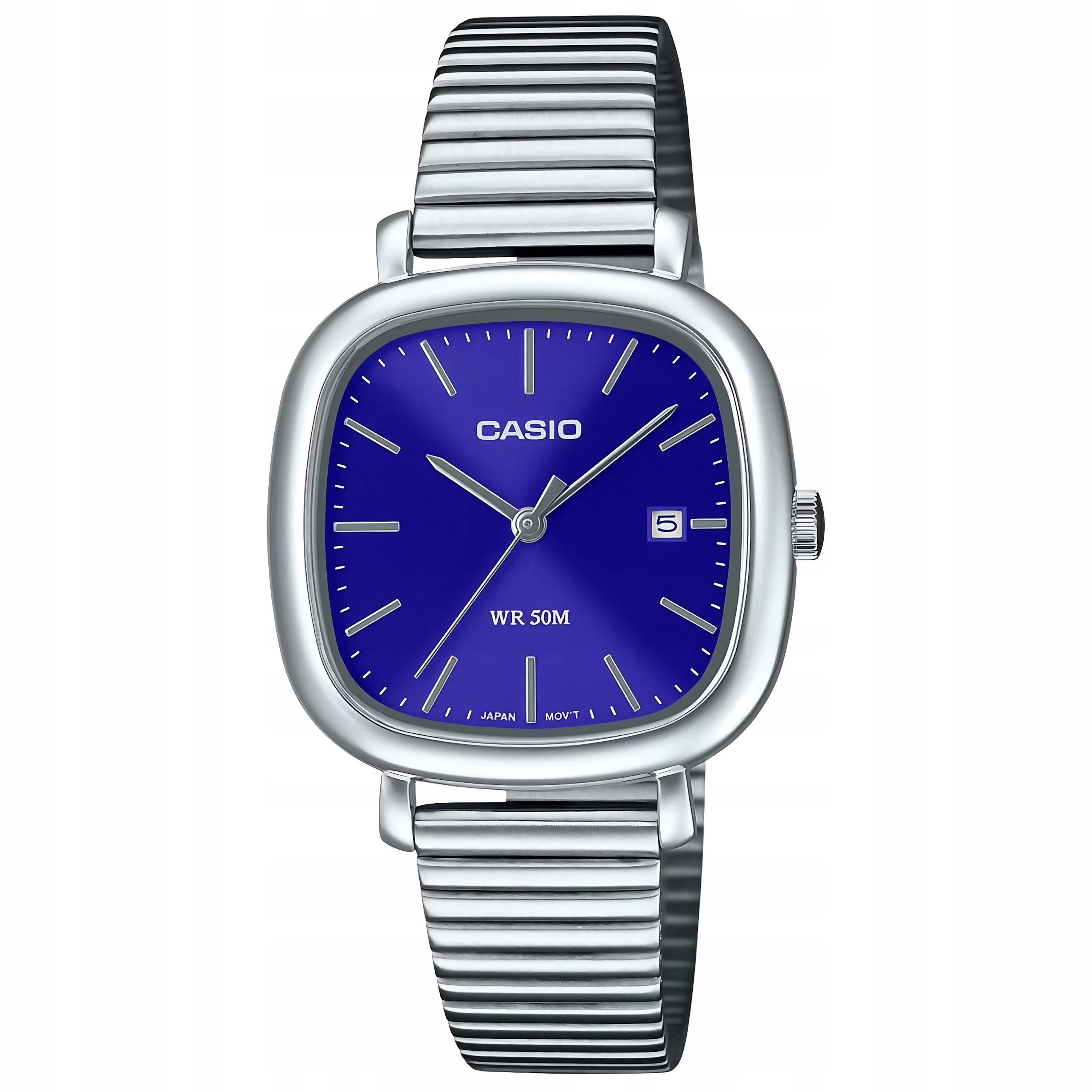 Dámské hodinky Casio LTP-B166D-2A Datumovka Vodotěsný WR50 Ocelový Box