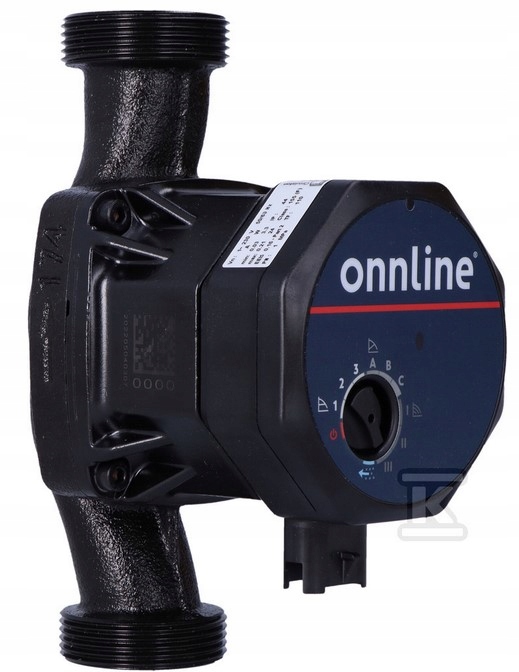 Onnline Pompa Obiegowa Qc-s 25-4/180 Z Przyłączem Gwintowym Bezdławnicowa