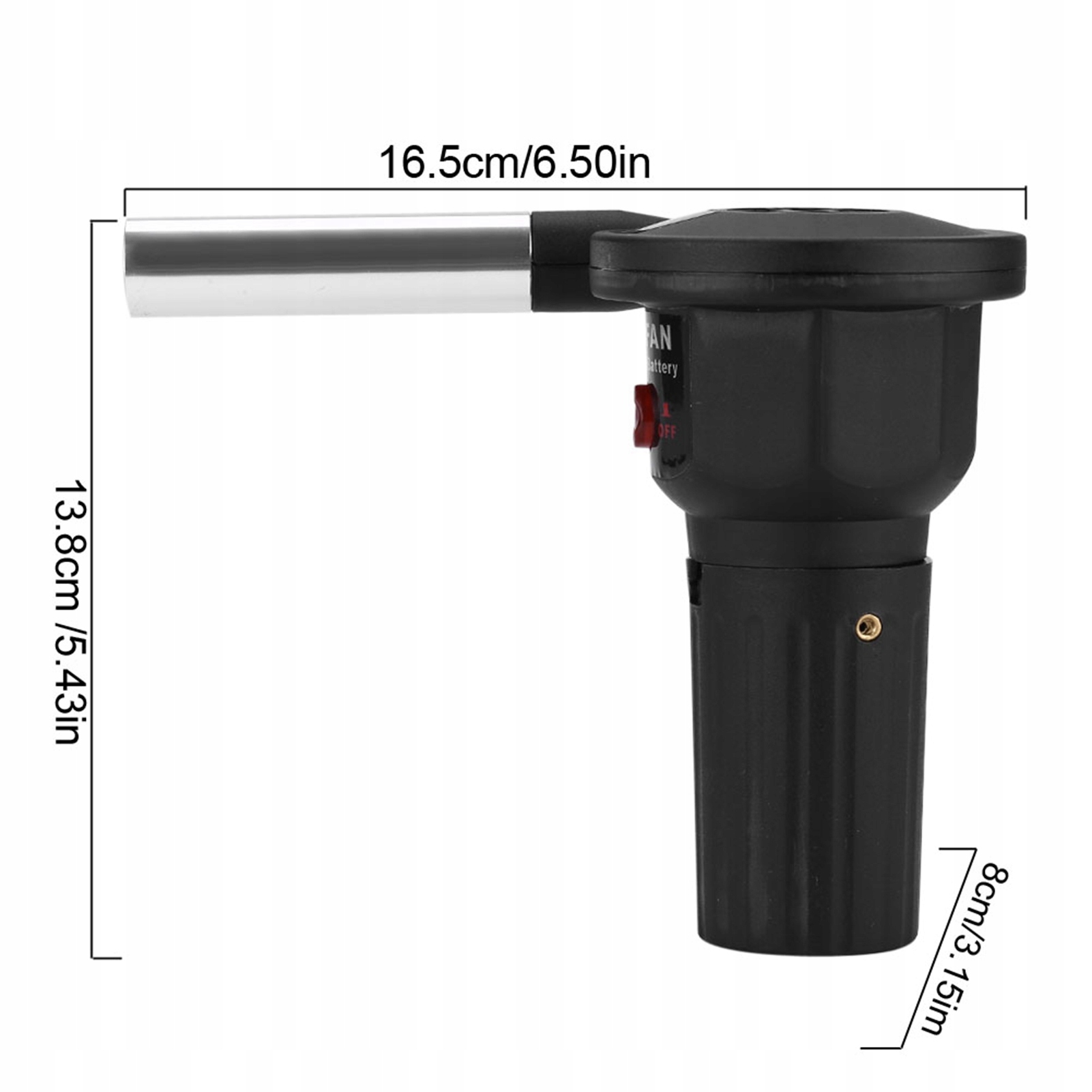 DMUCHAWA DO ROZPALANIA KOMINKA PIECA OGNISKA Producent bez marki