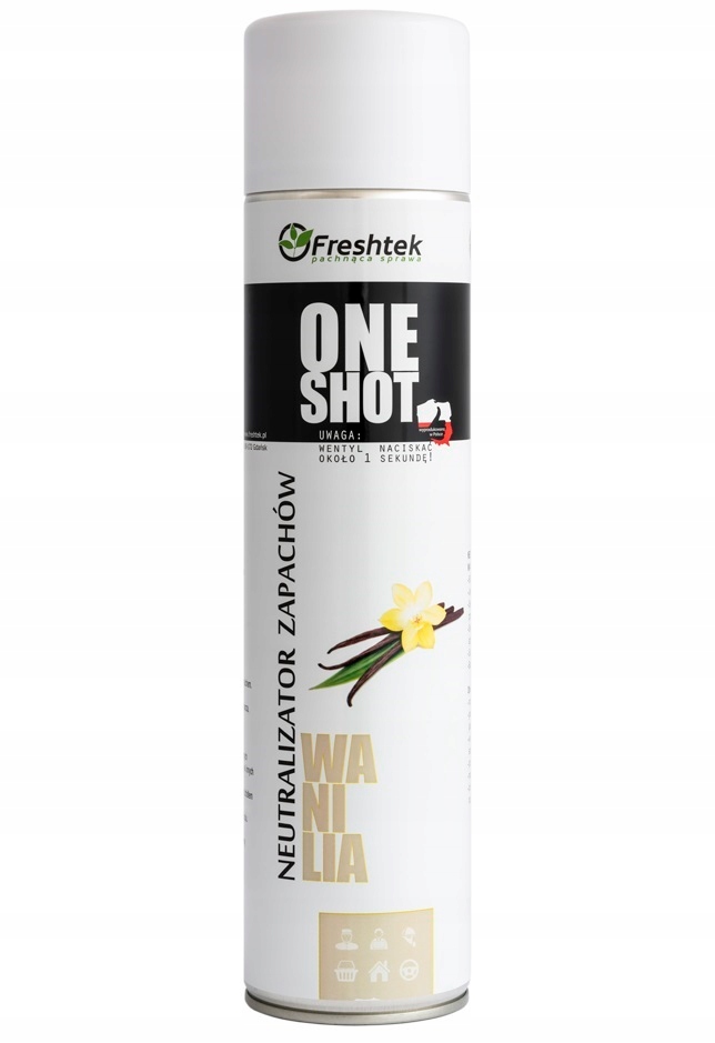

Freshtek Neutralizator zapachów One Shot Wanilia
