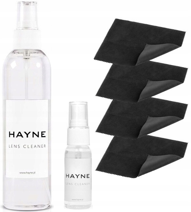 ЧИСТЯЩАЯ ЖИДКОСТЬ ДЛЯ ОЧКОВ HAYNE LENS 240 МЛ 30 МЛ САЛФЕТКИ