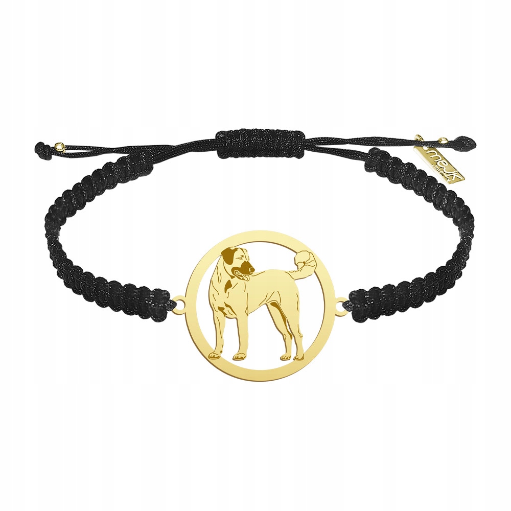 Zlatý náramek z Kangalu 925 Makramé Šperky jako Dárek Gravírování Bonus