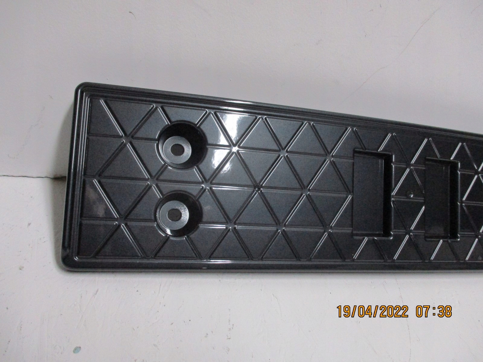 frame below TABLICE registration CUPRA 10E807287A