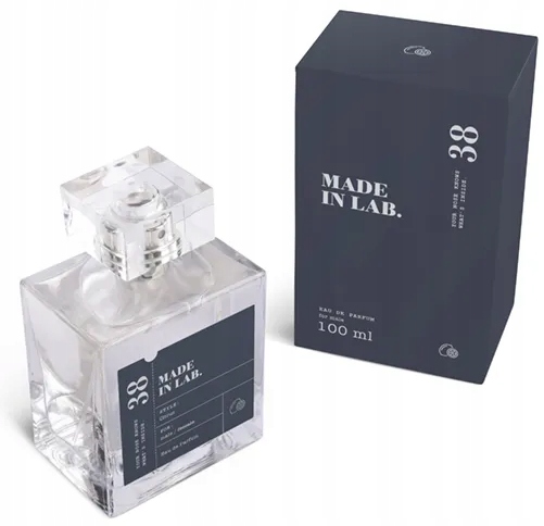 MADE IN LAB 38 MEN WODA PERFUMOWANA męska 100 ml Stan opakowania oryginalne