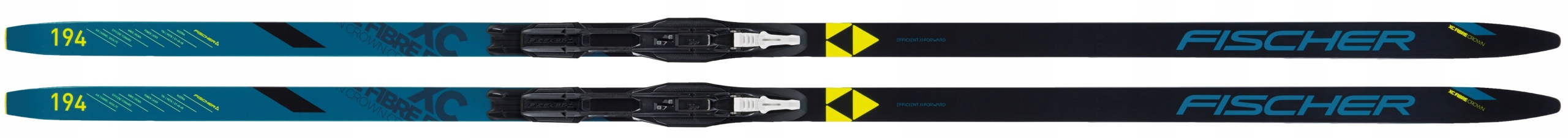 Narty biegowe XC Fischer FIBRE CROWN EF wiązania Step In 189 Długość nart 189 cm